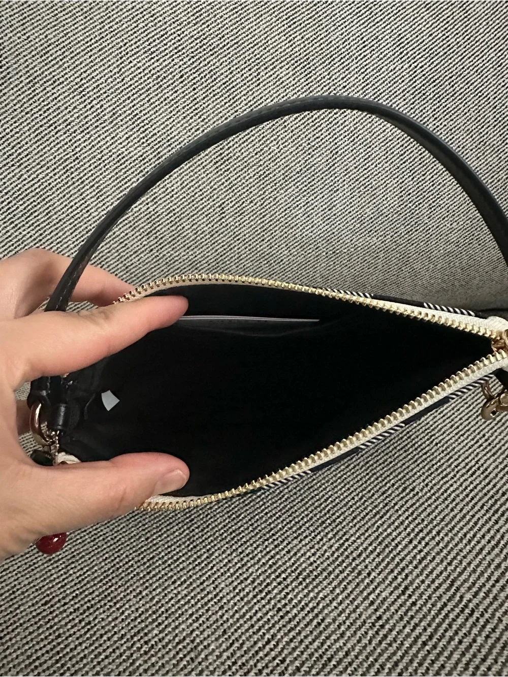 Coach Nolita 19 With Gingham Print And Charm CEN01